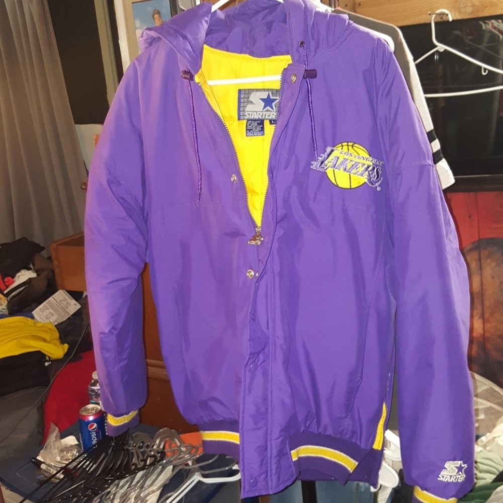 Vintage Lakers Starter Jacket Sz L